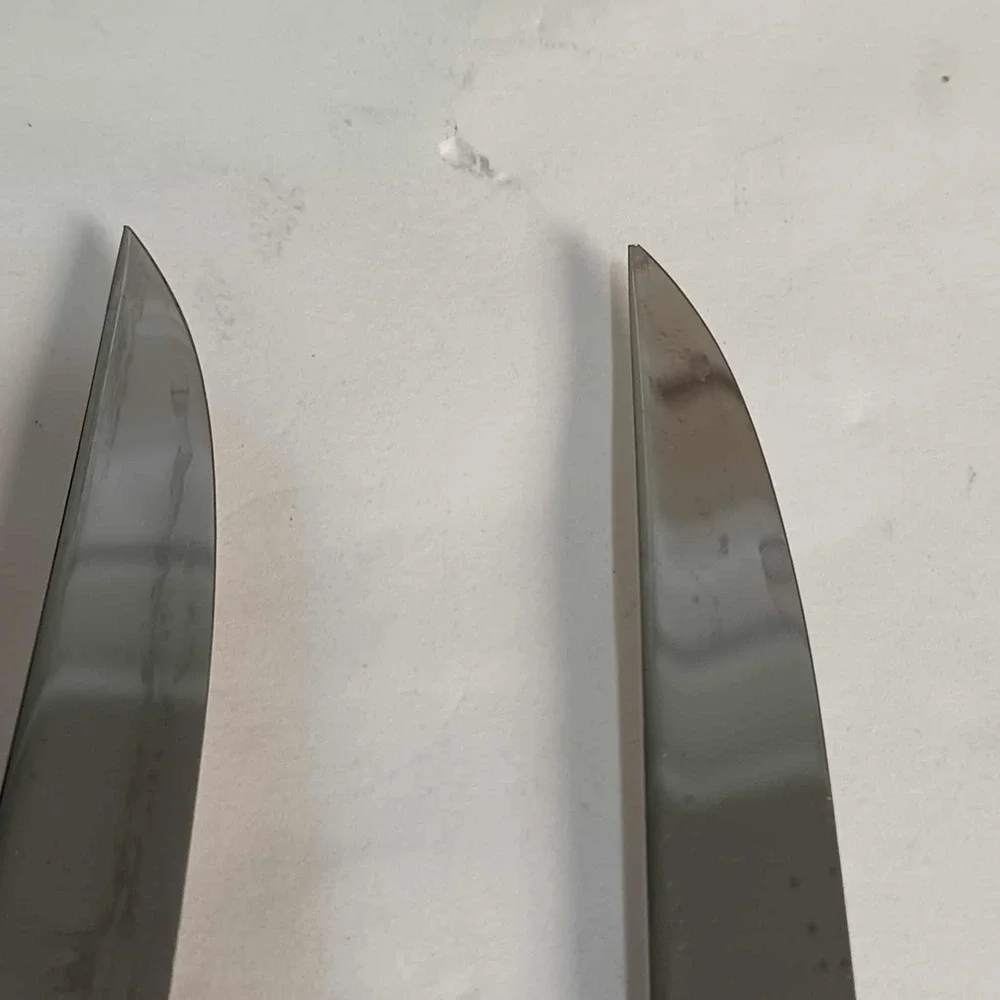 Vintage Carvel‎ Hall Stainless USA Steak Knives Set of 8 Dinner Knives MCM